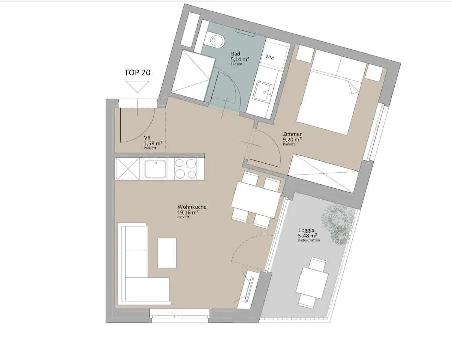 Free Parking I Balcony I 5 Min To Train Station Apartment Vienna