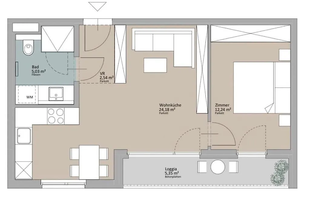 Free Parking I Balcony I 5 Min To Train Station Apartment Vienna